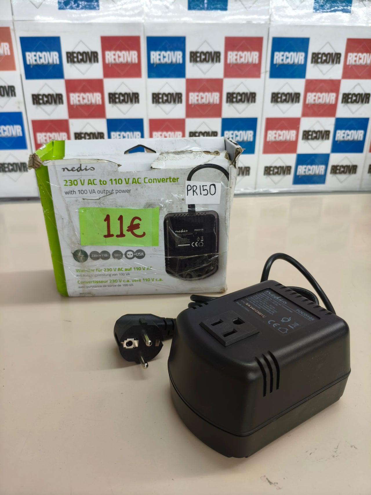 Convertidor Nedis 230V a 110V 100VA