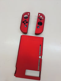 Funda protectora rígida eXtremeRate PlayVital para Nintendo Switch, rojo escarlata