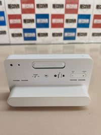Braun BC10W, despertador digital con fecha, temperatura y alarma, blanco