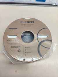 Filamento ABS para impresora 3D, 1,75 mm, 1 kg, blanco.