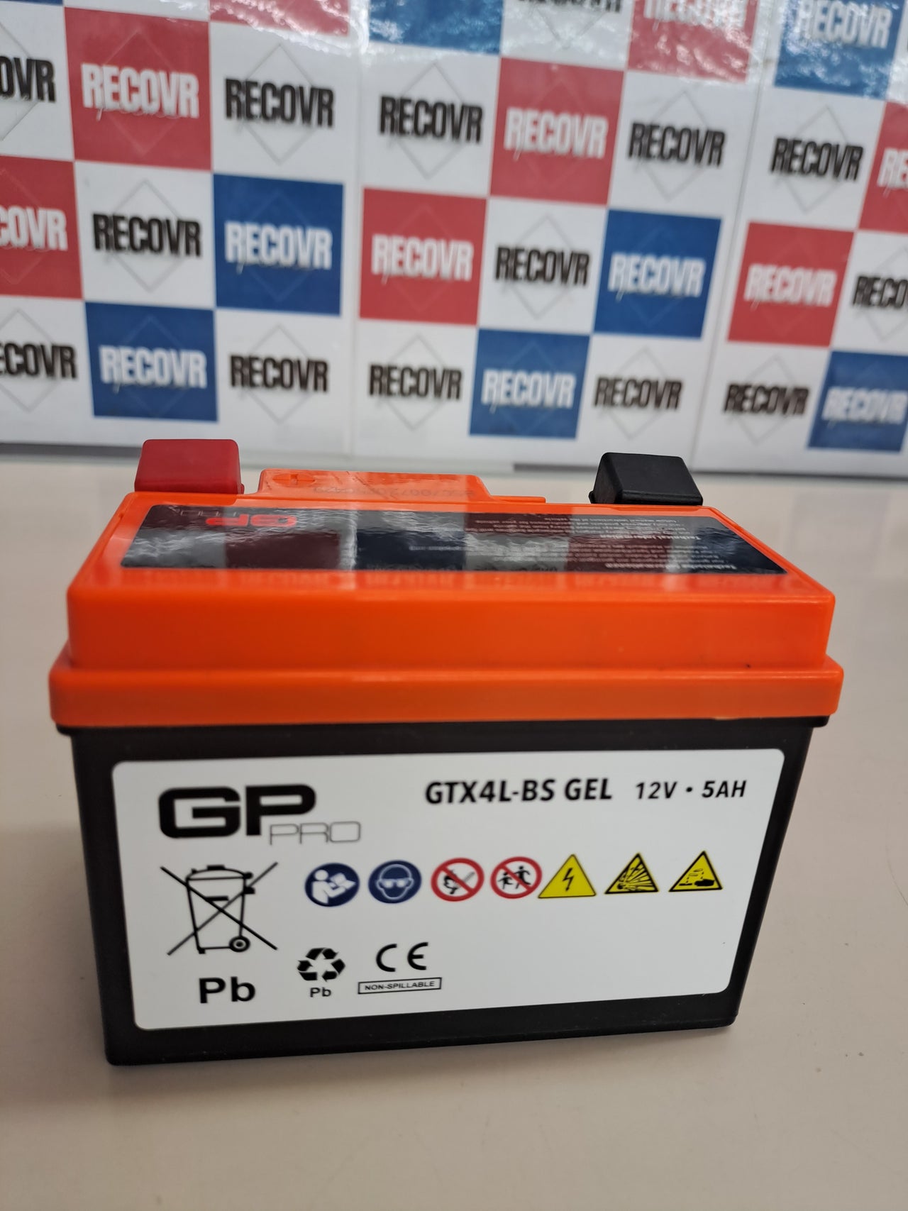 Batería de moto GEL GP-PRO GTX4L-BS 12V 5Ah sin mantenimiento
