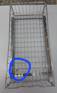 Cesta Deslizante para Gabinete Extraíble – Simple Houseware, Organizador Metálico Cromado
