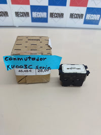 BTicino K4001 Vivir Ahora | interruptor 1P 10AX