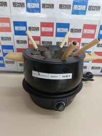 Fondue eléctrica Bestron para 8 personas con 8 tenedores