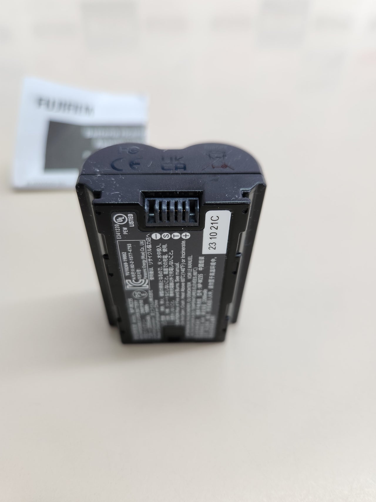 Fujifilm Digital 16651409 NP-W235 Bateria de Iones de Litio, Color Negro