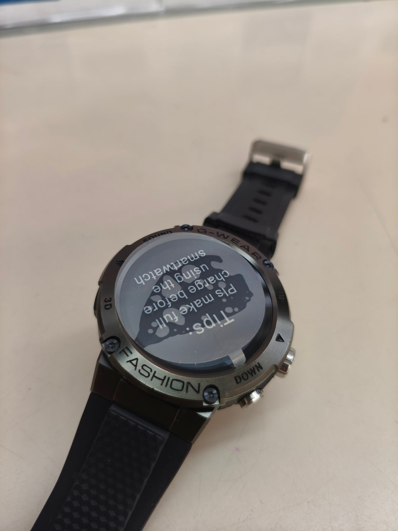 WATCHMARK G-Wear, smartwatch, negro