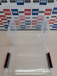 Caja almacenamiento 17 L transparente apilable – Sundis
