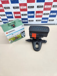 Sistema Micro-Drip aspersor Cuadrado OS 90: Aspersor para el Sistema de riego automático, Ajustable a Superficies cuadradas de hasta 90 m², técnica de conexión Quick & Easy (13325-20)Gardena
