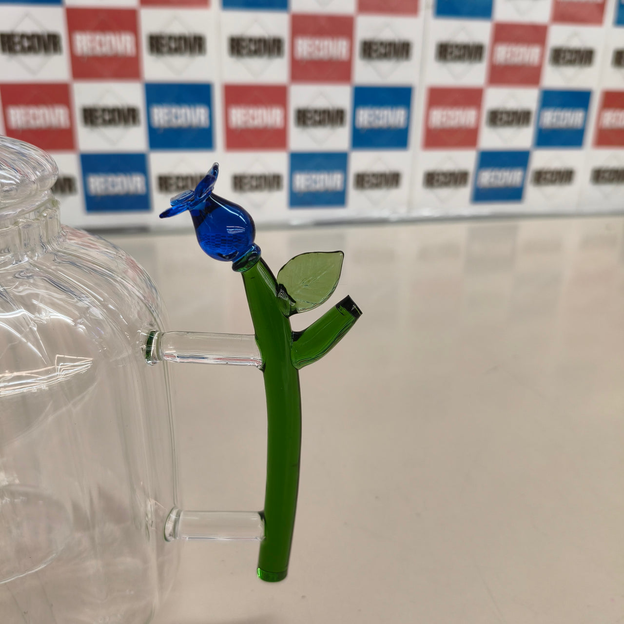 Ichendorf Milano, tetera óptica Botanica de 70 cl, vidrio borosilicato