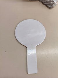 50 paletas de mano para respuestas, doble cara