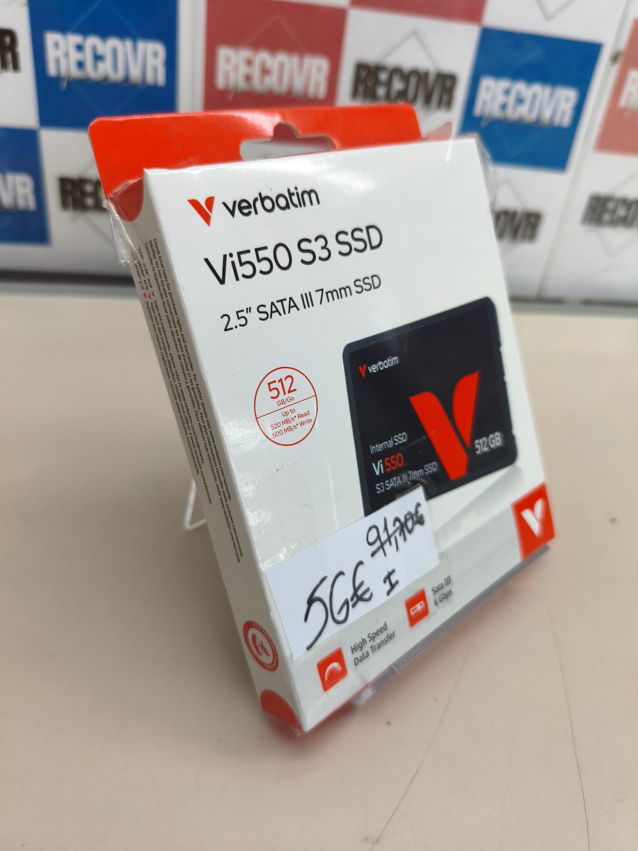 SSD Verbatim Vi550 S3 512GB SATA III 7mm
