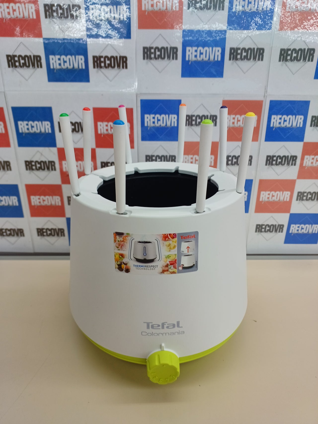 Fondue Thermorespect Colormania azul TEFAL