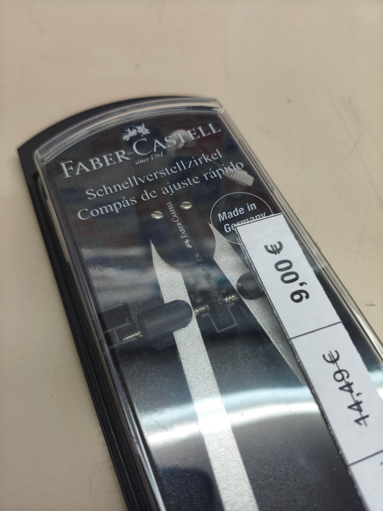 Compás de ajuste rápido Faber-Castell