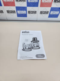 Braun Minipimer MQ20 Black - Accesorio minipicadora, 350 ml, color negro