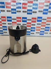 Exprimidor 85W acero inoxidable con 2 conos WMF