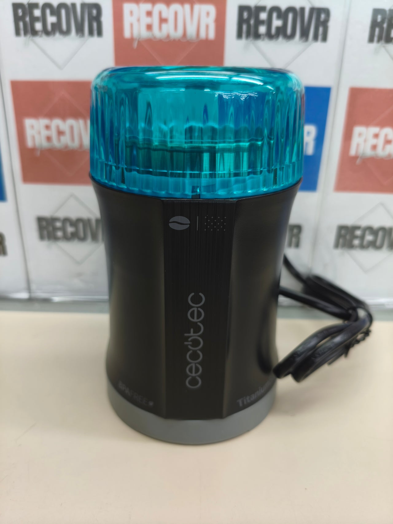 Molinillo de café y especias de 200 W con cuchillas de titanio