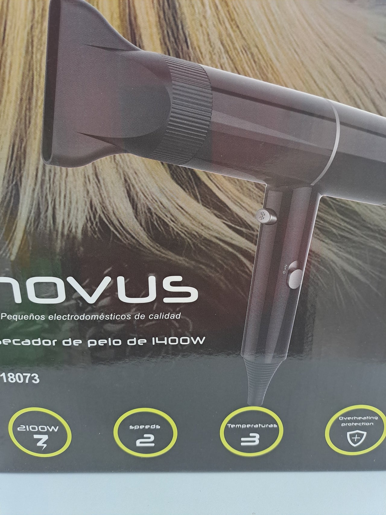 Secador de pelo Novus 18073