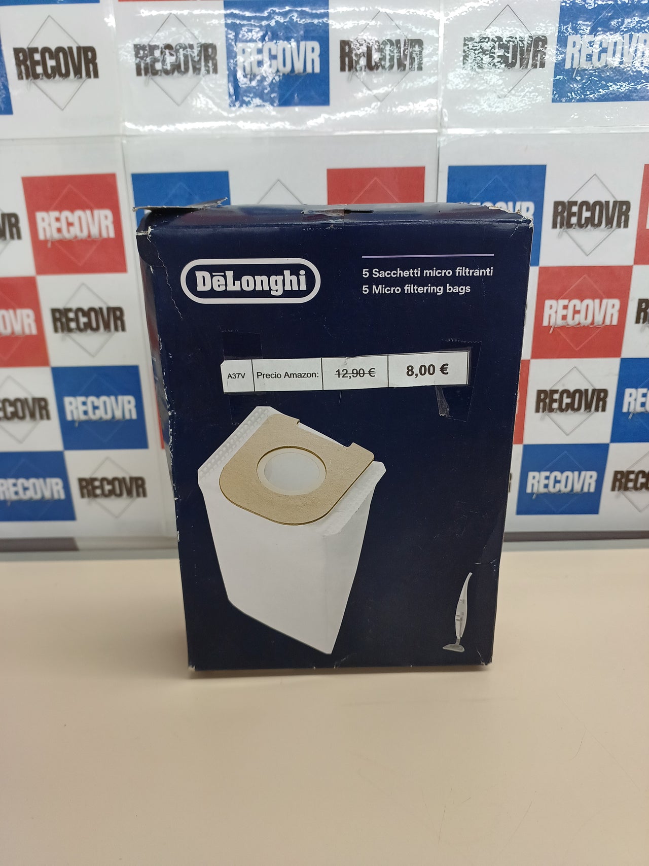 Bolsas Aspiradora DeLonghi DLSF003 5uds Microfibra