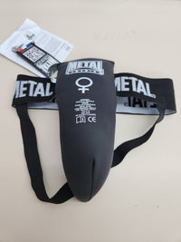 Concha mujer talla M Metal Boxe semi‑pro PU negra