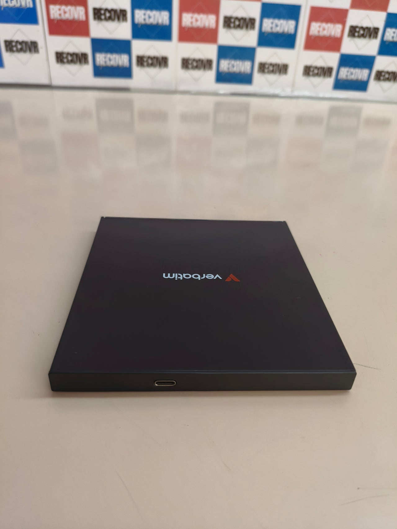 Verbatim 43886, unidad óptica DVD±RW externa, negra
