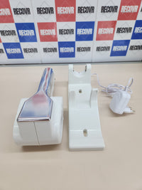 Ralladora eléctrica inalámbrica Ariete Gratì Metal 44, 1500 mAh, blanca