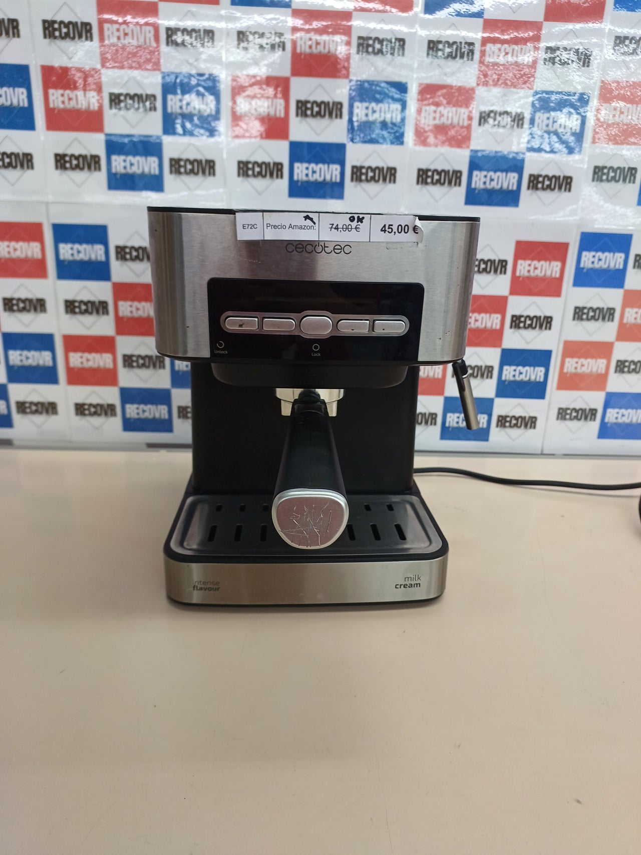Cafetera espresso 20 bares 1,5 L – Cecotec