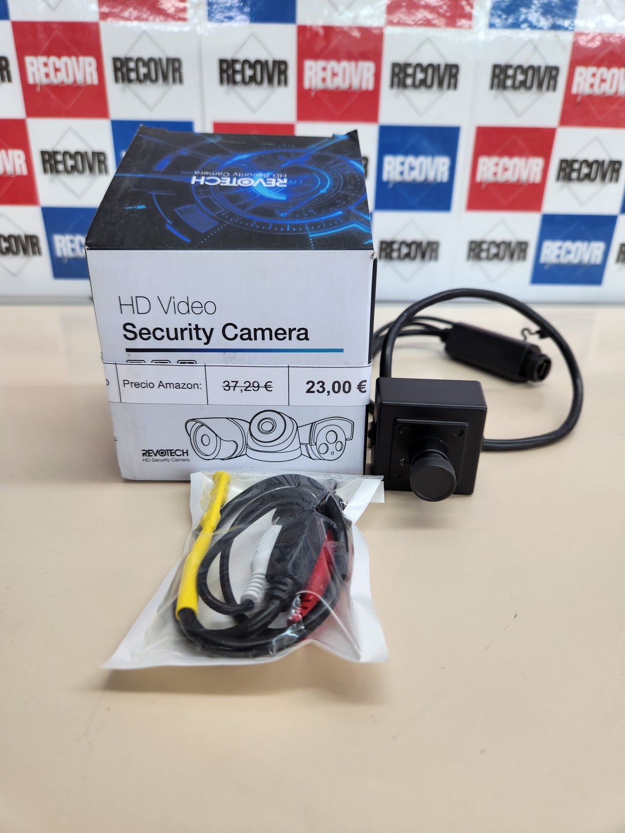 Cámara Seguridad Interior Lente 3,7 mm P2P Vista Remota