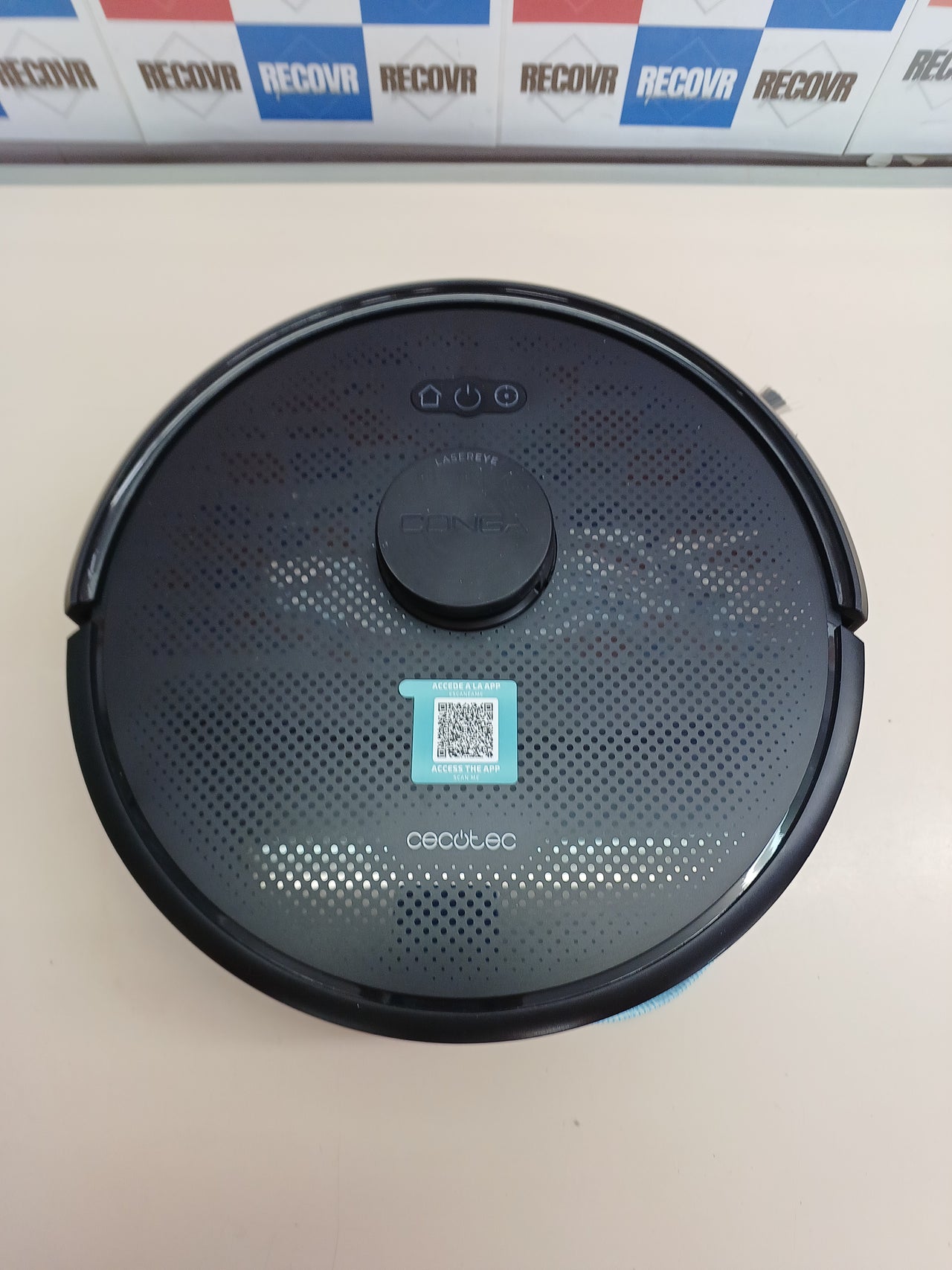 Robot Aspirador Cecotec Conga Y50 X-Treme 5000Pa Base