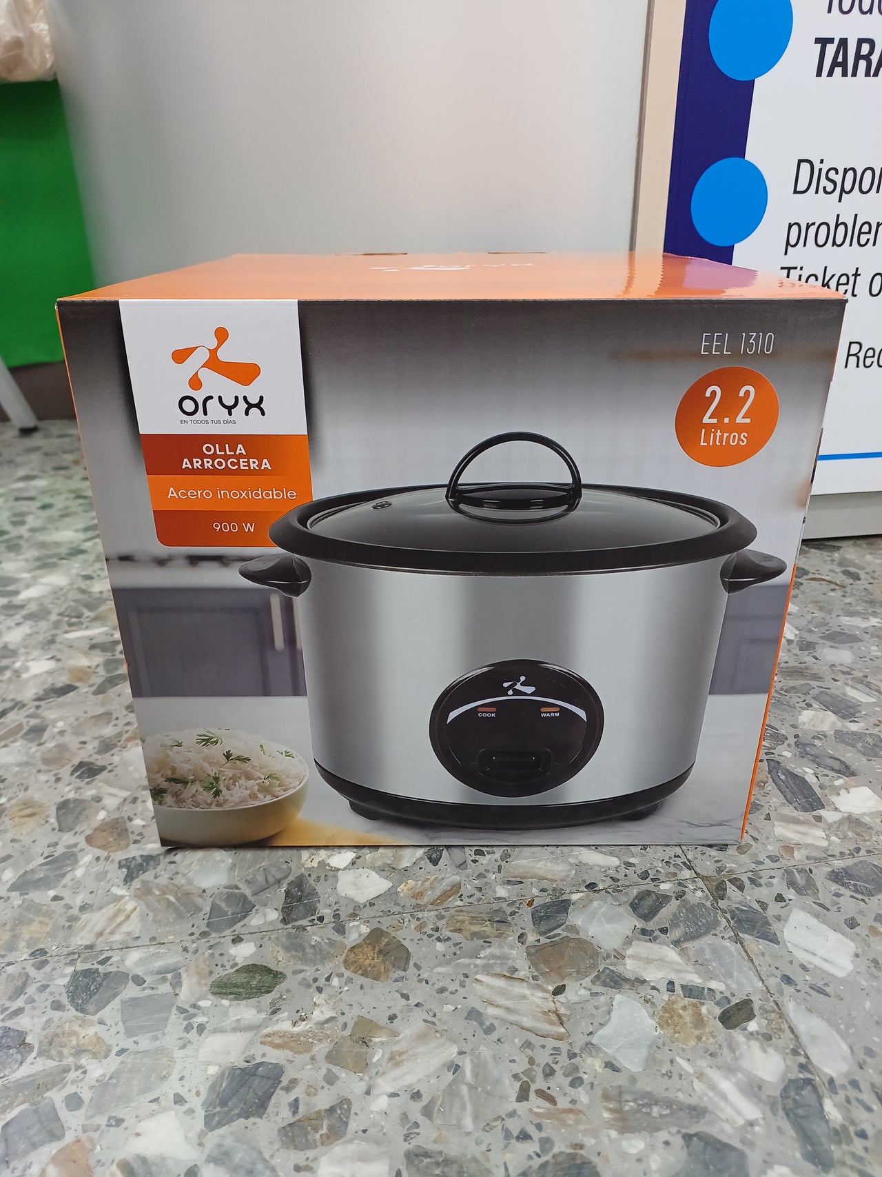 Arrocera 2,2L 900W Oryx EL1310