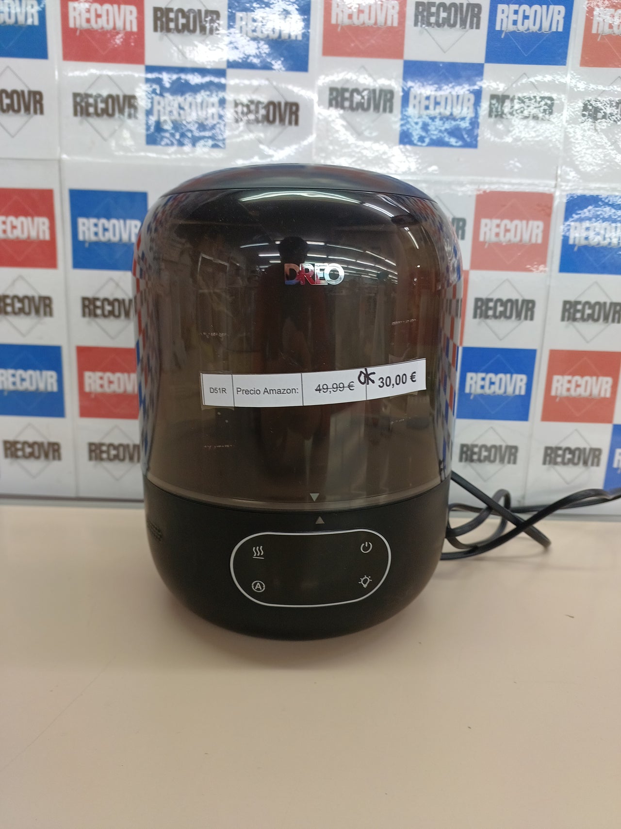 Humidificador ultrasónico 3L silencioso 30h – Dreo