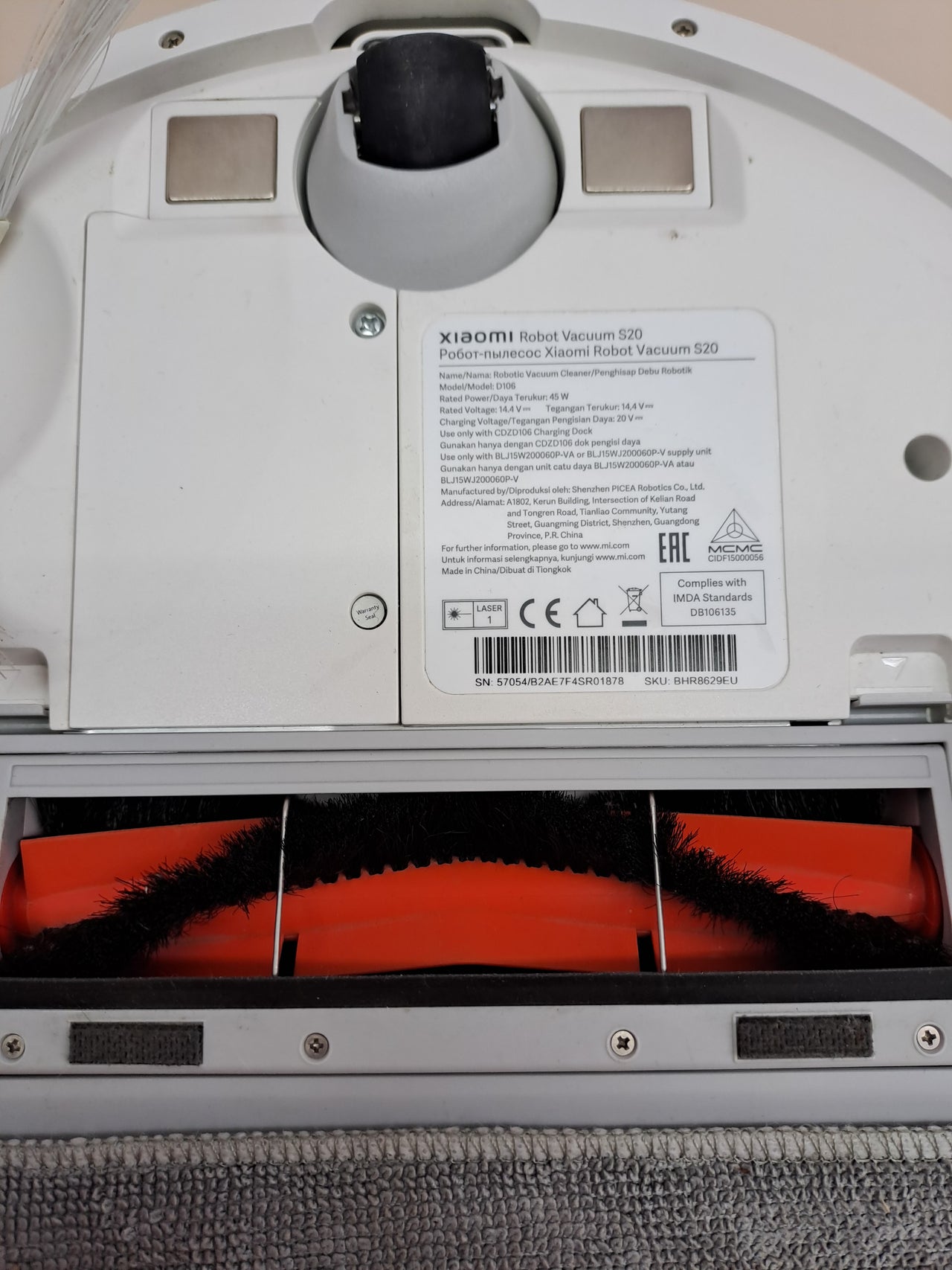 Robot aspirador 5000 Pa navegación LDS – Xiaomi