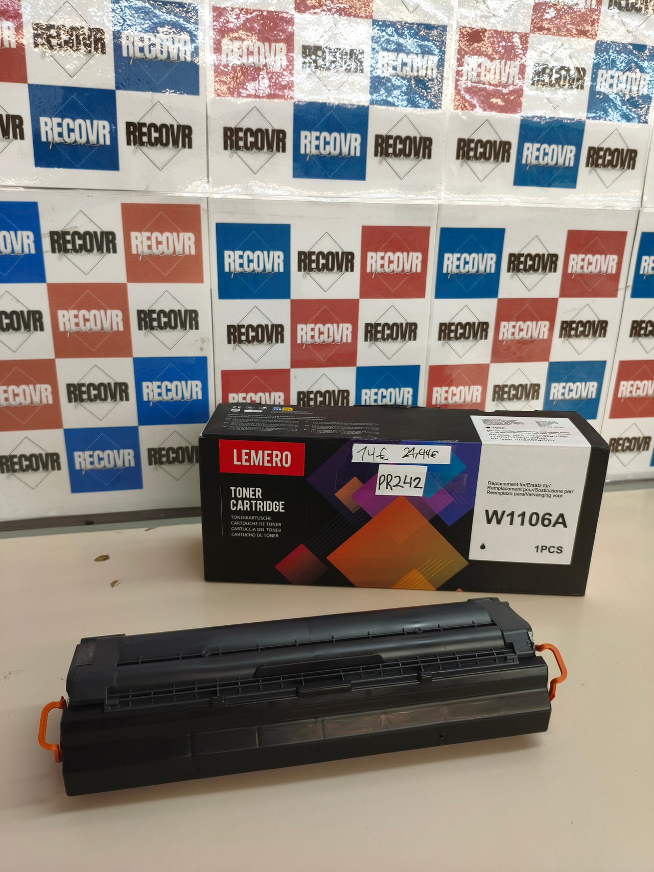 Tóner LEMERO, W1106A, 1 unidad
