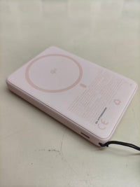 Batería externa INIU Qi2 MagSafe 10.000 mAh, 45 W, rosa.