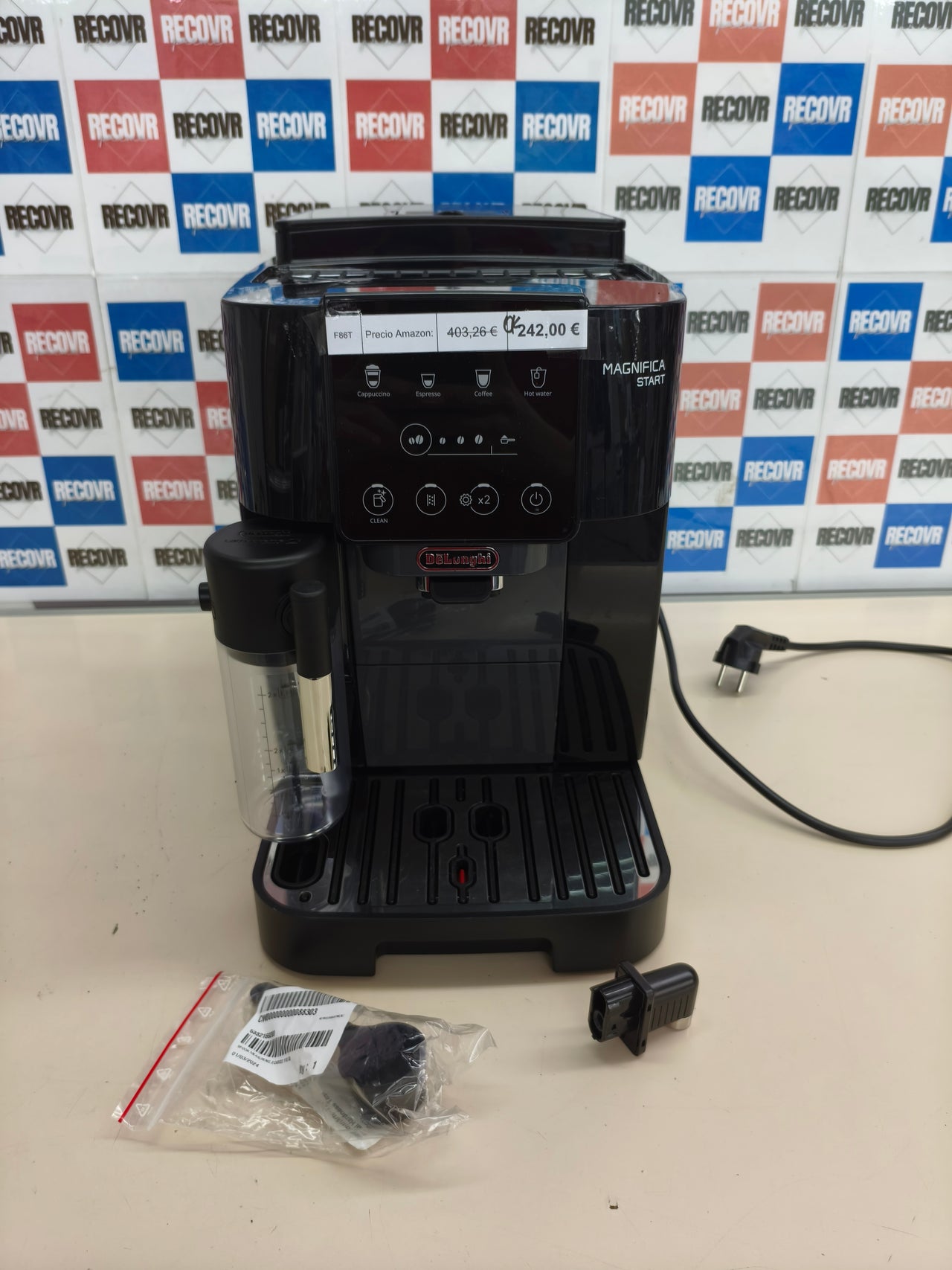 Cafetera superautomática De’Longhi Magnifica Start LatteCrema automática