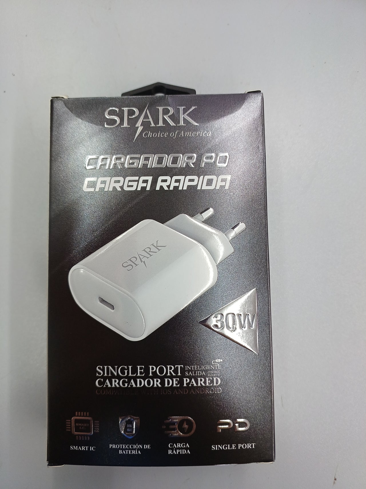 Cargador 30W Spark S102PD