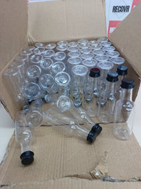 Mini botellas plástico 50 ml pack 48 con tapas - Belle Vous