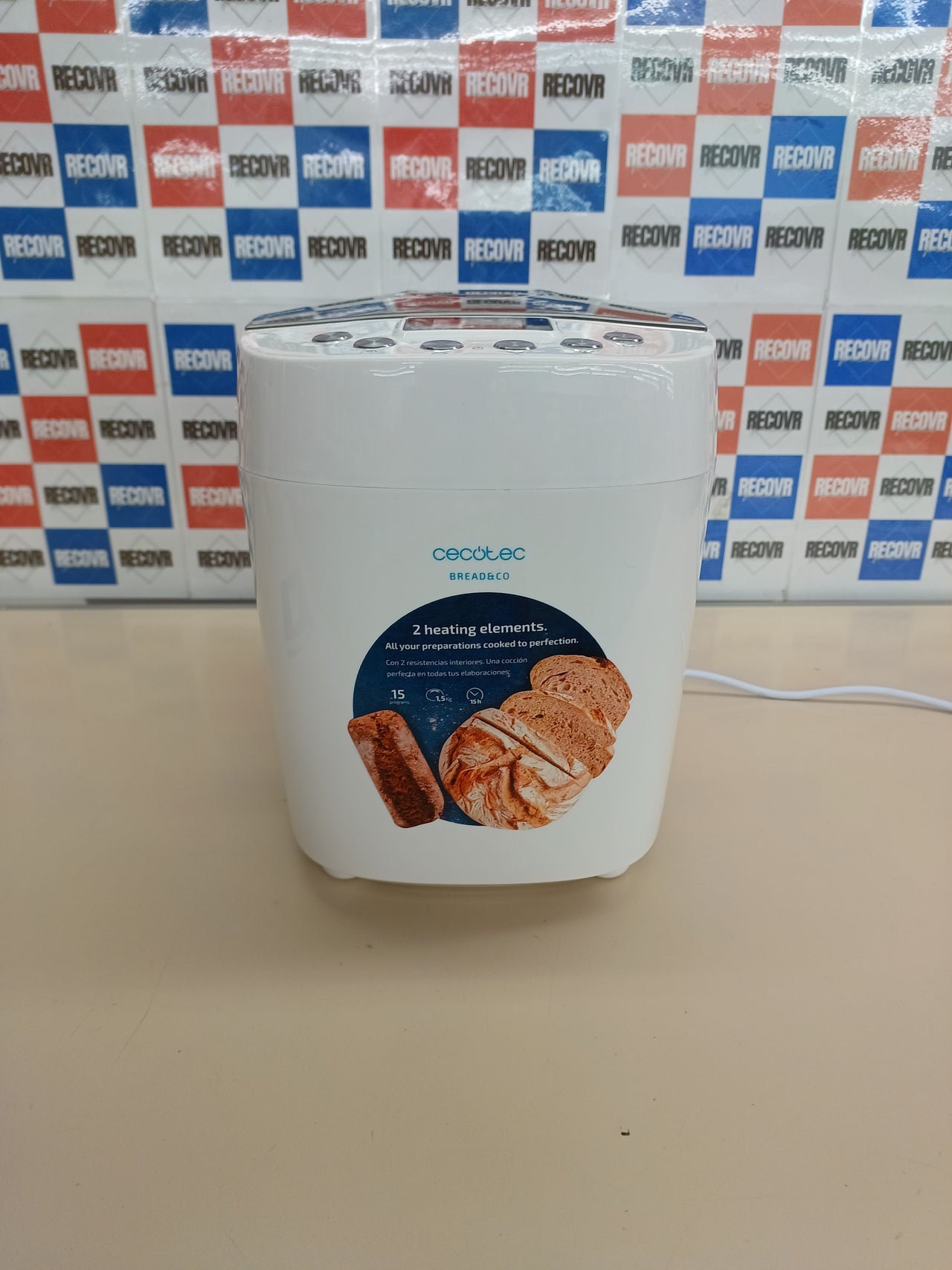 Panificadora Cecotec Bread&Co 1500 PerfectCook