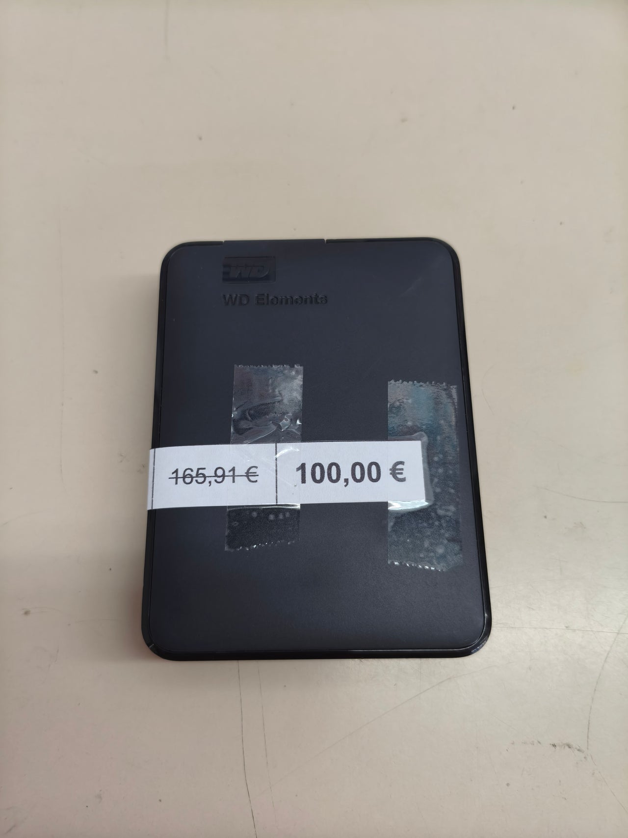 Disco duro externo WD Elements de 5 TB, USB 3.2/3.0, portátil.