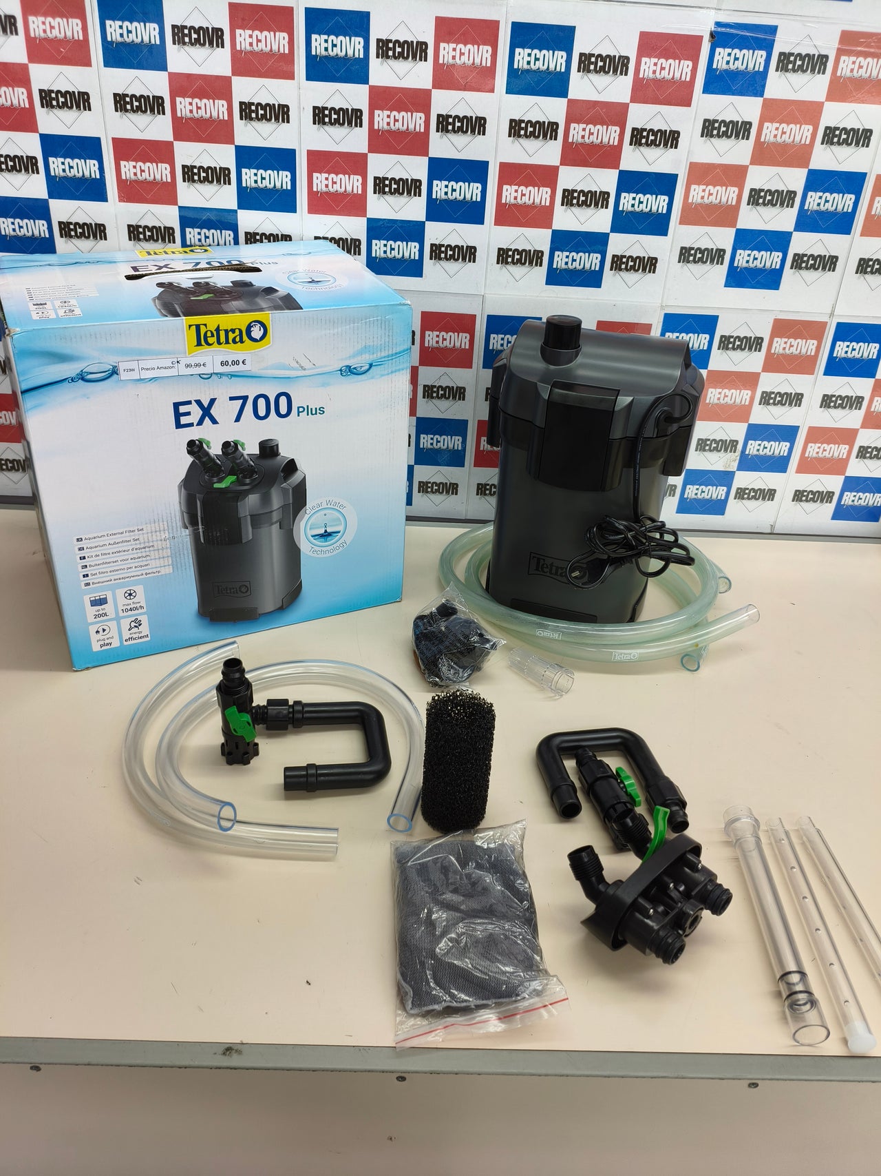 Filtro externo Tetra EX 700 Plus para acuarios de 100 a 200 litros