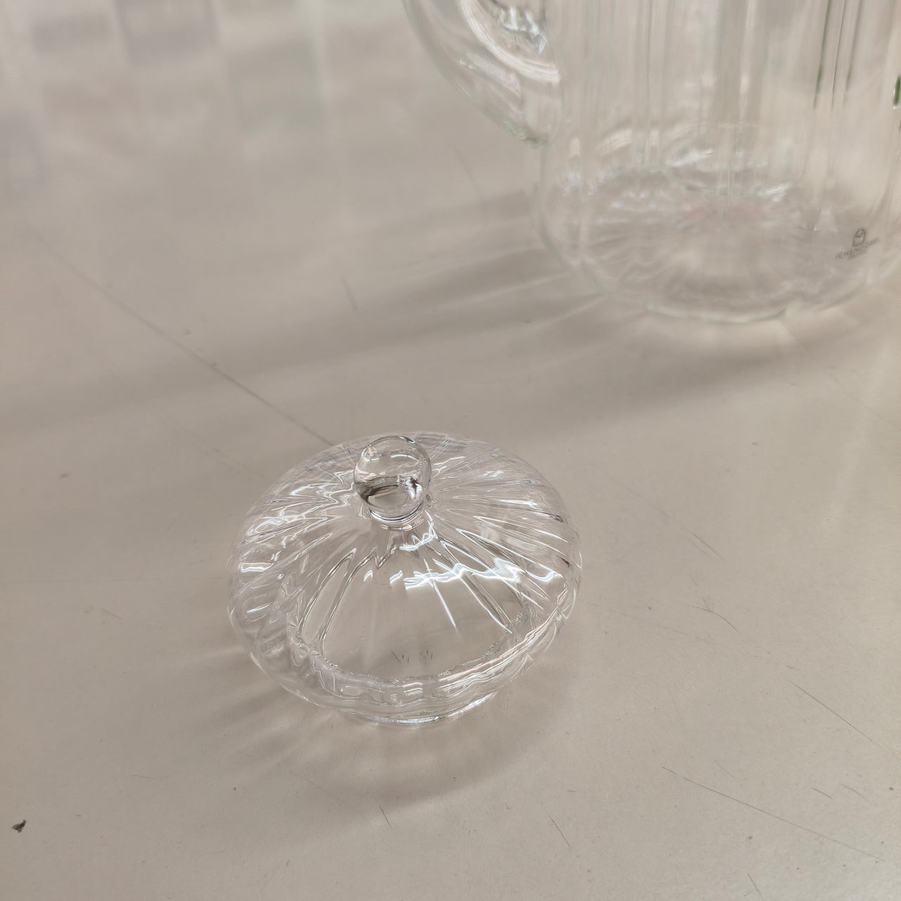 Ichendorf Milano, tetera óptica Botanica de 70 cl, vidrio borosilicato