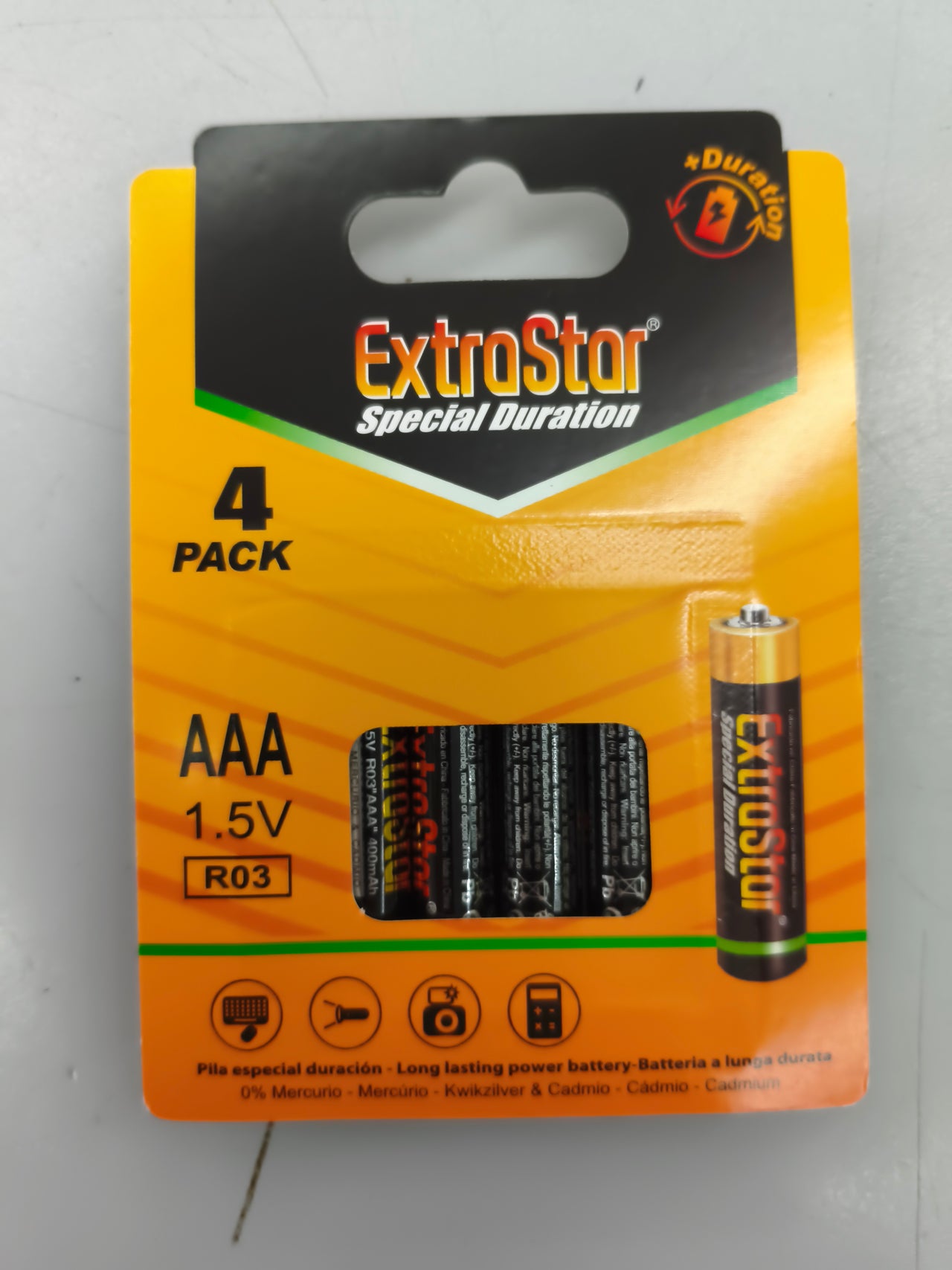 Pila AAA R03P/4B EXTRASTAR
