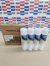 Filtro de sedimentos 5 micras, 10 x 2.5 pulgadas para agua de pozo, cartucho de repuesto para sistema universal de RO de 10 pulgadas, WP-5, Aqua-Pure AP110, CFS110, Culligan P5, WFPFC4002, CW-MF,