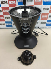 Exprimidor de palanca 300 W con 2 conos inox