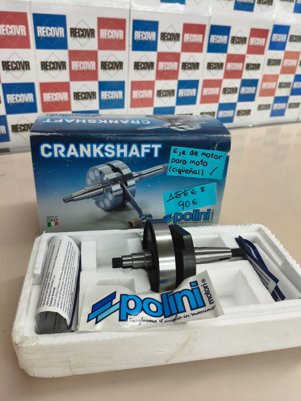 Cigüeñal Polini para moto