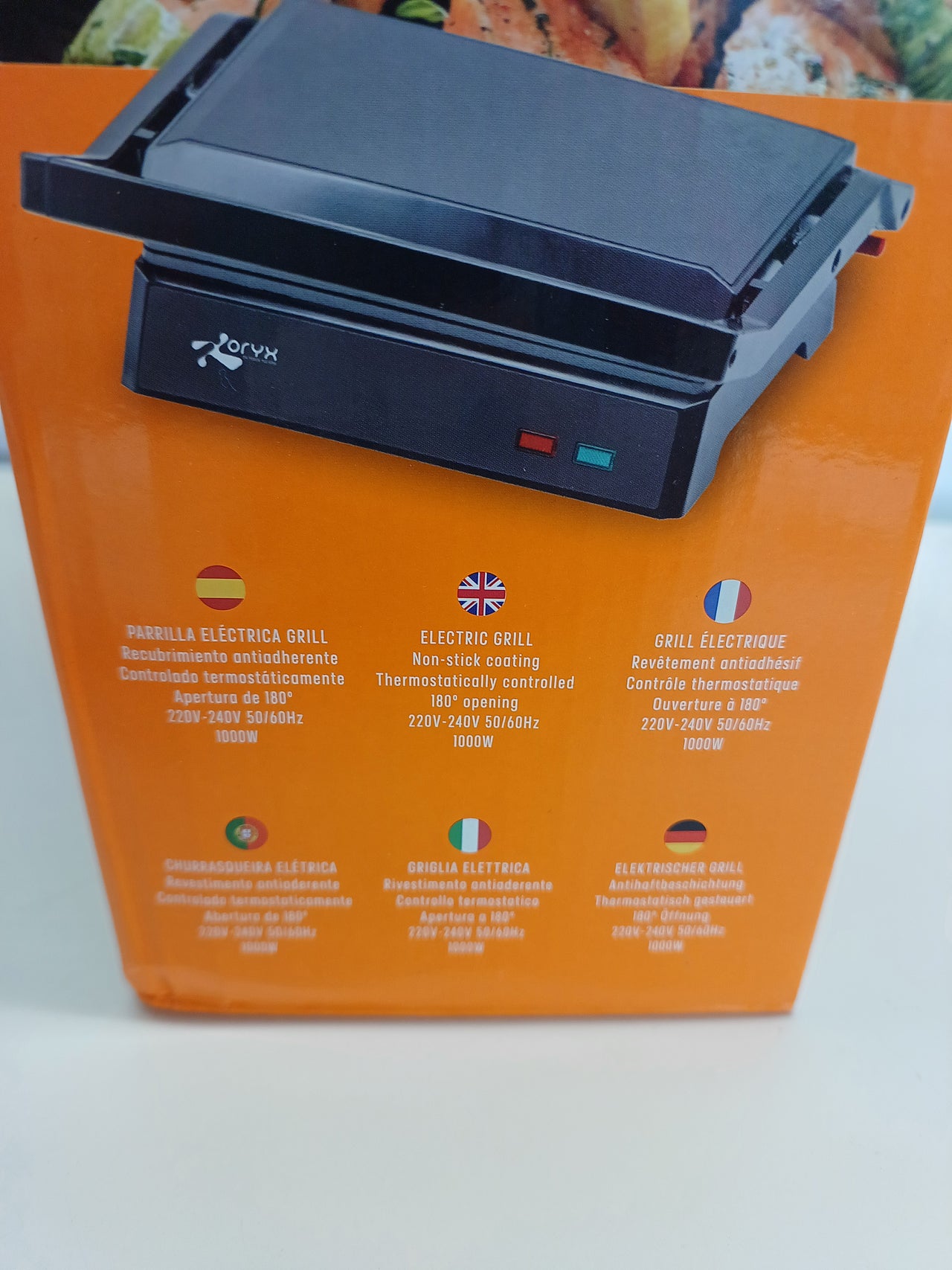 Parrillera eléctrica grill 1000w EEL1223