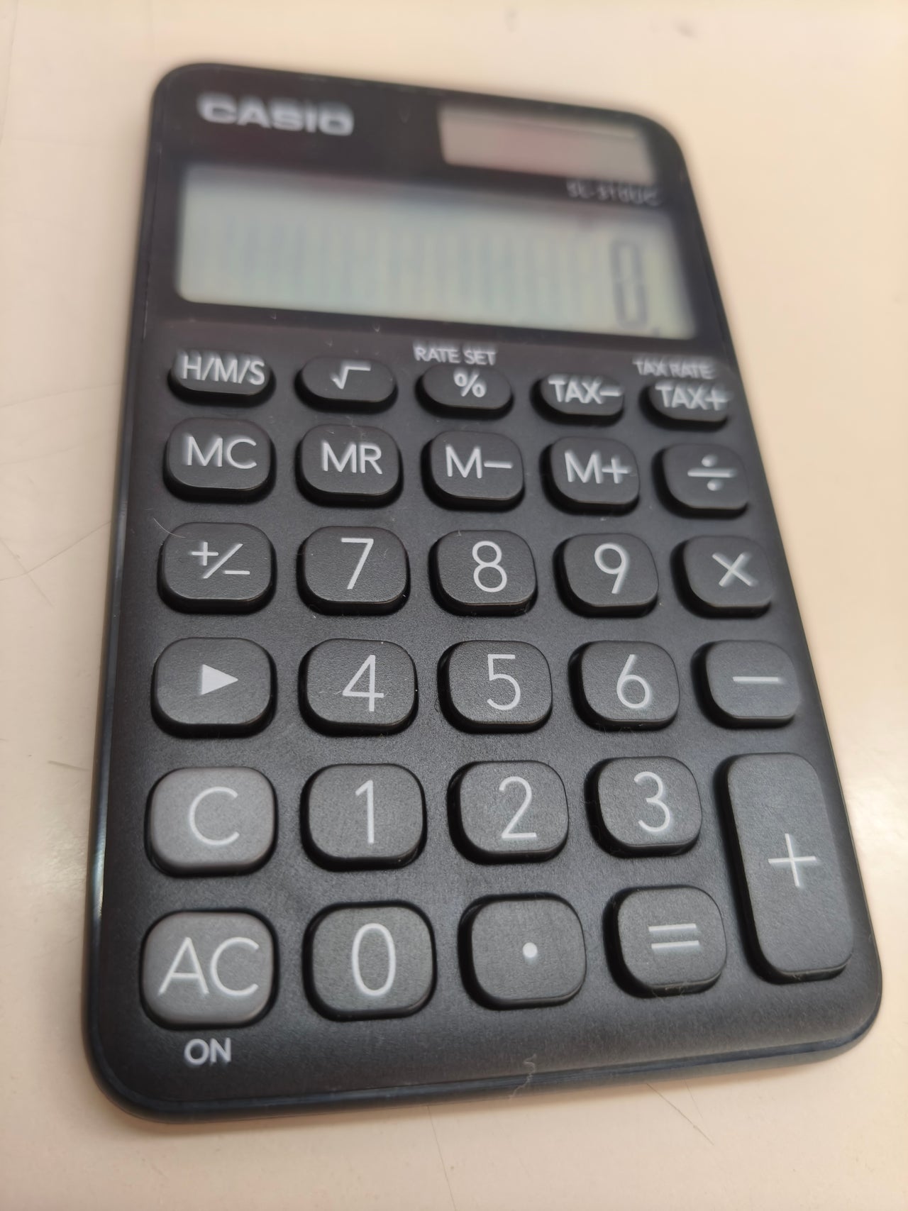 Calculadora de bolsillo Casio SL-310UC-BK (negra)