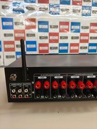 Pyle, amplificador estéreo 800W, Bluetooth, 4 canales, USB/SD/FM