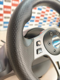 Trust GXT Movi, volante gaming para PC con pedales y levas