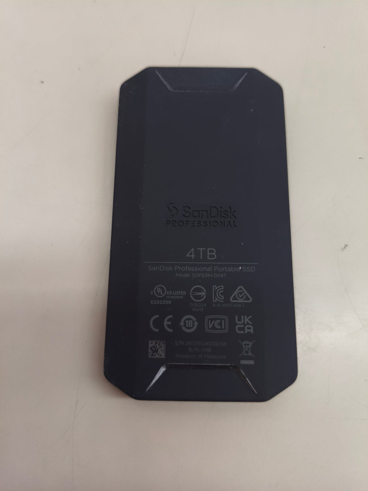 SSD externo SanDisk Professional PRO-G40 4 TB