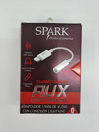 Adaptador Lightning Aux Spark